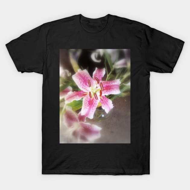 Stargazer Lilies #11 T-Shirt by DlmtleArt